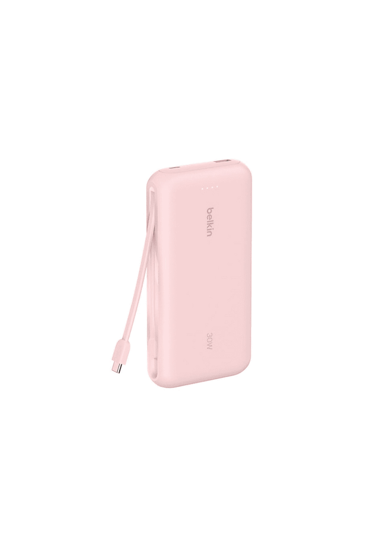BPB024 30W 20K Ent Cable Portable Charger Pink