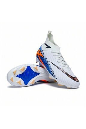 Nisanur Shoes Erkek Halı Saha Kramponu İthal Taban, Çim Saha, Yarım Çoraplı, ...