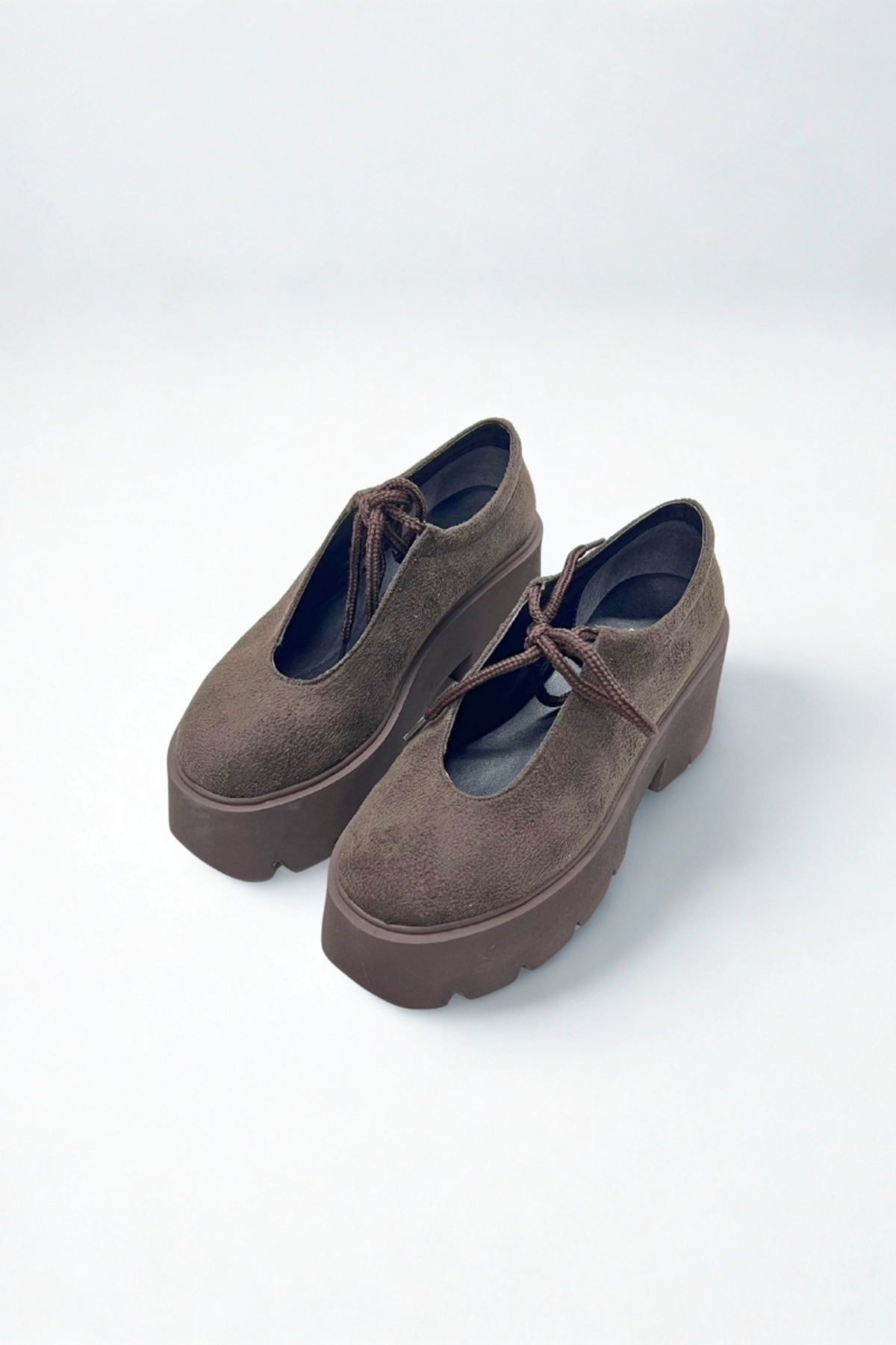 inizio Kahverengi Süet Kadın Loafer P9067 görsel 8