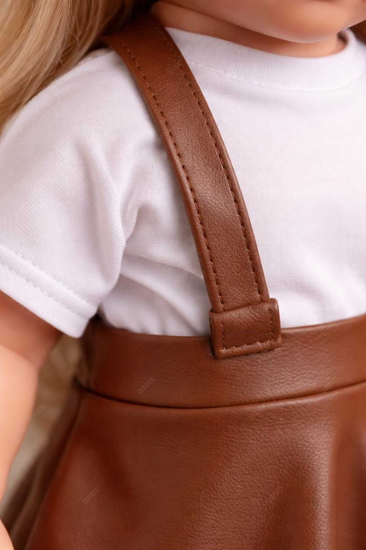 ŞAŞKIN HOUSE SEVİMLİ KONUŞAN SESLİ DERİ JİLELİ BEBEK yastik OYUN VE UYKU ARKADAŞI 65 CM ET BEBEK fotoğrafı 3 (önizleme)