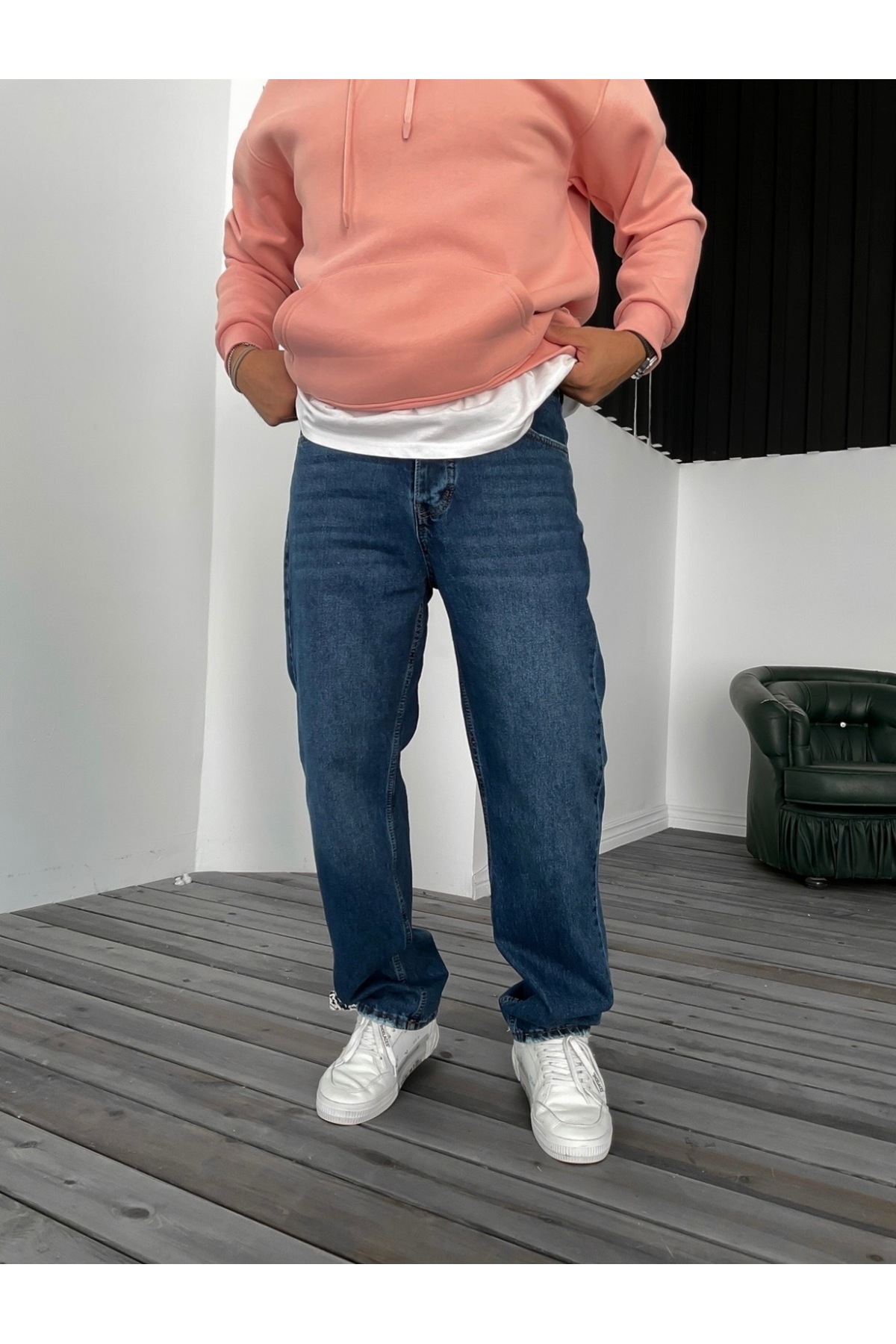 BY İMPALA MODA Erkek Baggy Boy Jeans Kot Pantolon