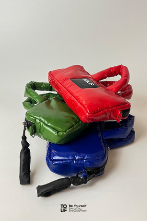 ToufBag TOUF Spark Parlak Su Geçirmez Mini Çanta – Çıkarılabilir Askılı