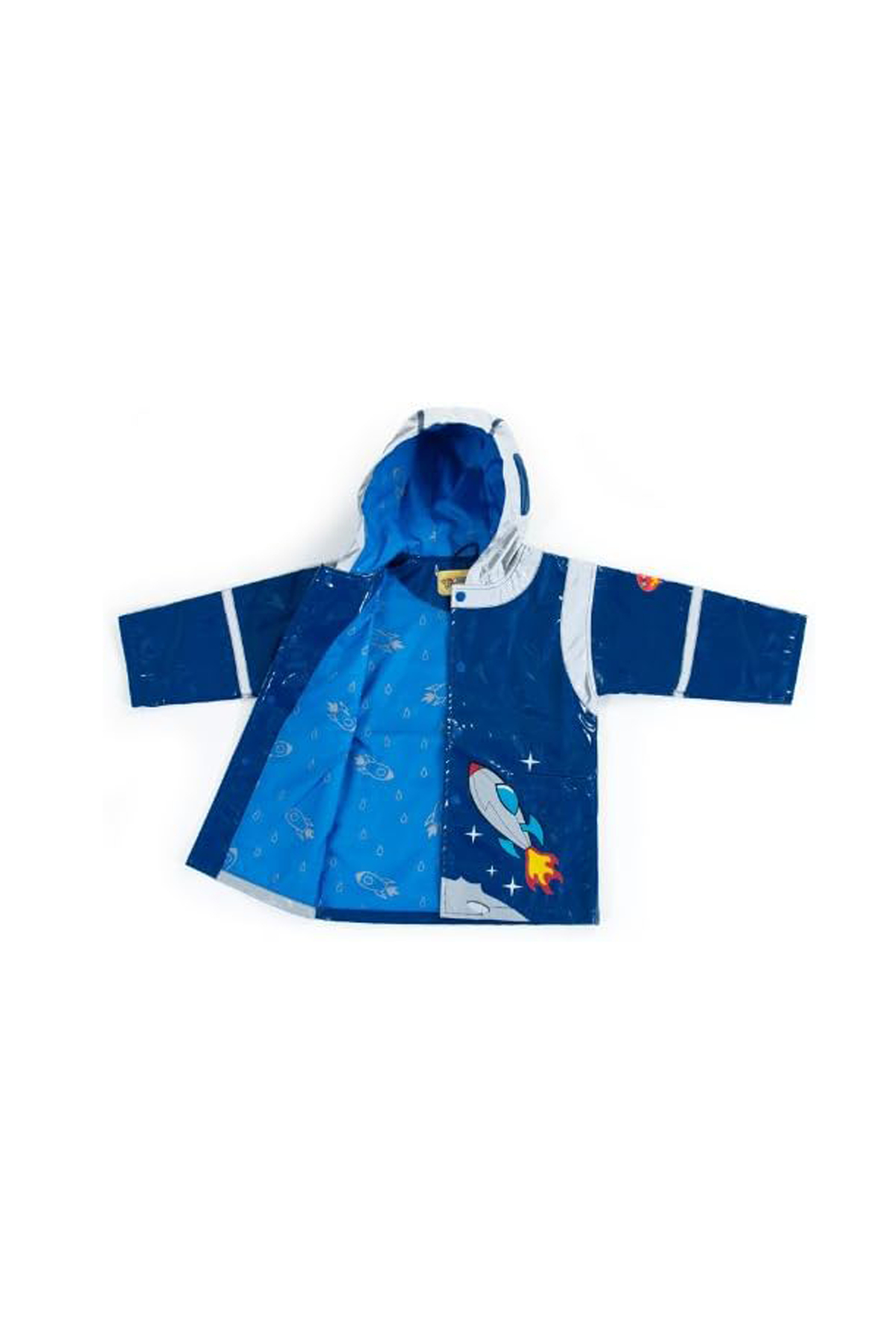 Panço Erkek Bebek Uzay Kahramanı Lacivert Yağmurluk fotoğrafı 2 (önizleme)