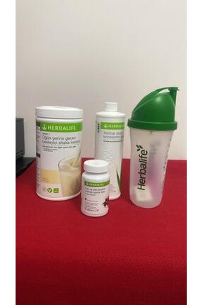 mercom HERBALİFE VANILYALI SHAKE ALOE ÇAY AHUDUDU 51 GR SHAKER
