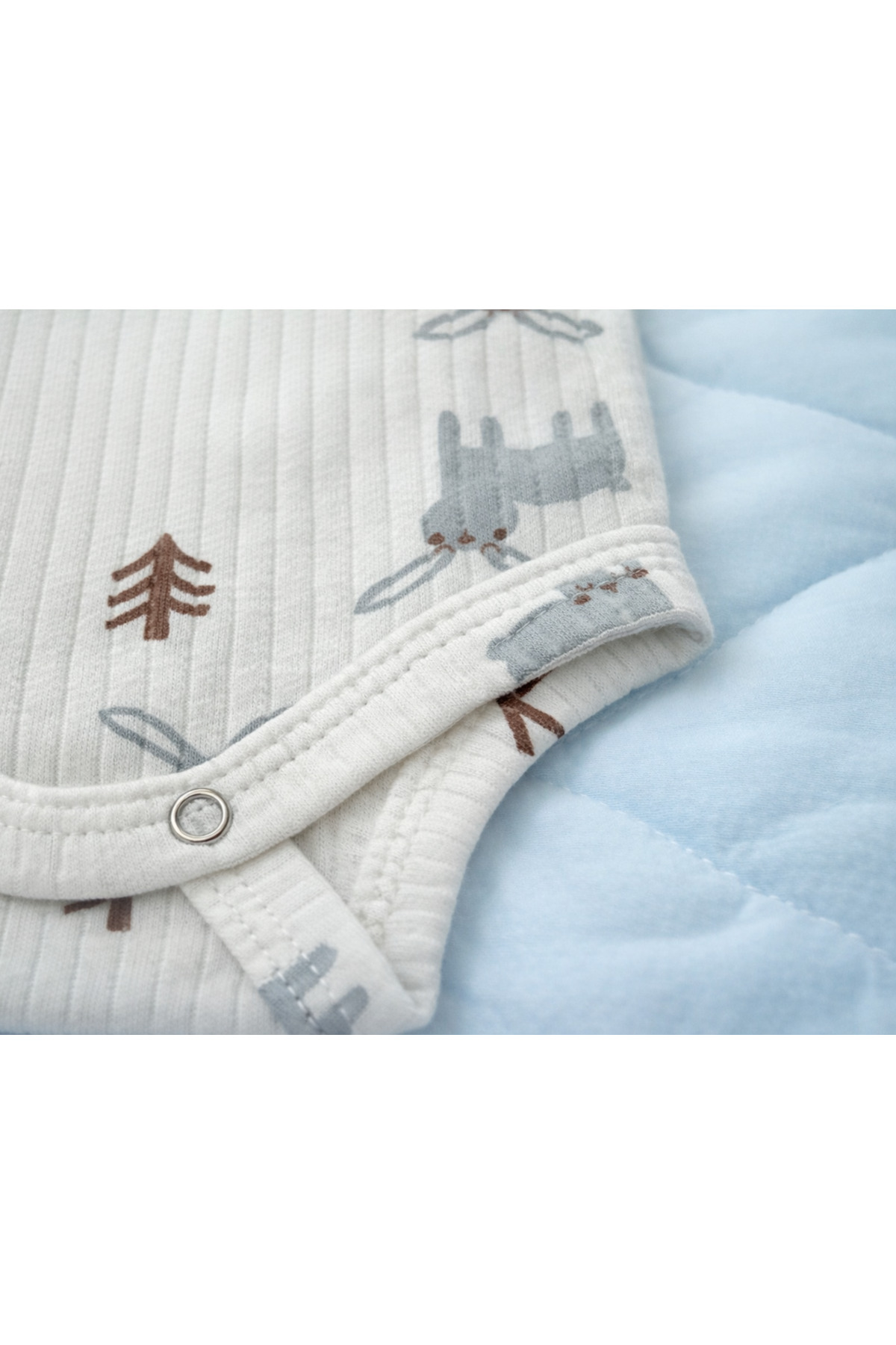 KA-HA Giyim %100 Pamuklu /Desenli/4'lü Çıtçıtlı Bebek Body Zıbın / Pamuklu Bebek Atlet / Bebek Çıtçıtlı/Organik fotoğrafı 7 (önizleme)