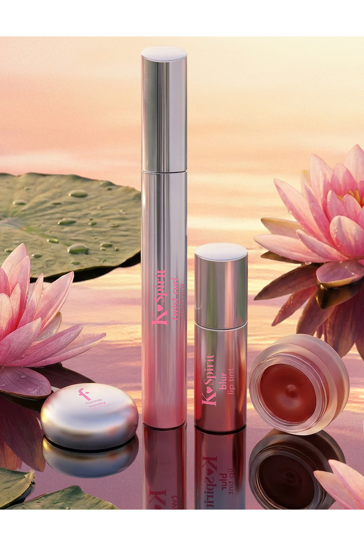 K-Spirit Blur Lip Tint Blur Efektli & Nemlendirici Uzun Süre Kalıcı Ruj — زرشکی 9868 — تصویر 5 از 5