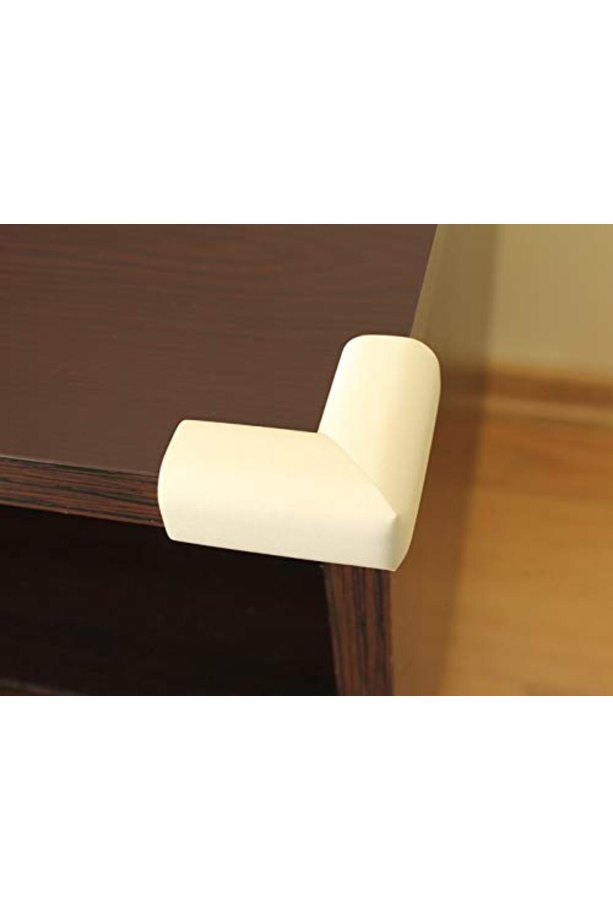 E&D Collection Miny Baby Unisex Kauçuk Köşe Koruyucu, Krem fotoğrafı 2 (önizleme)