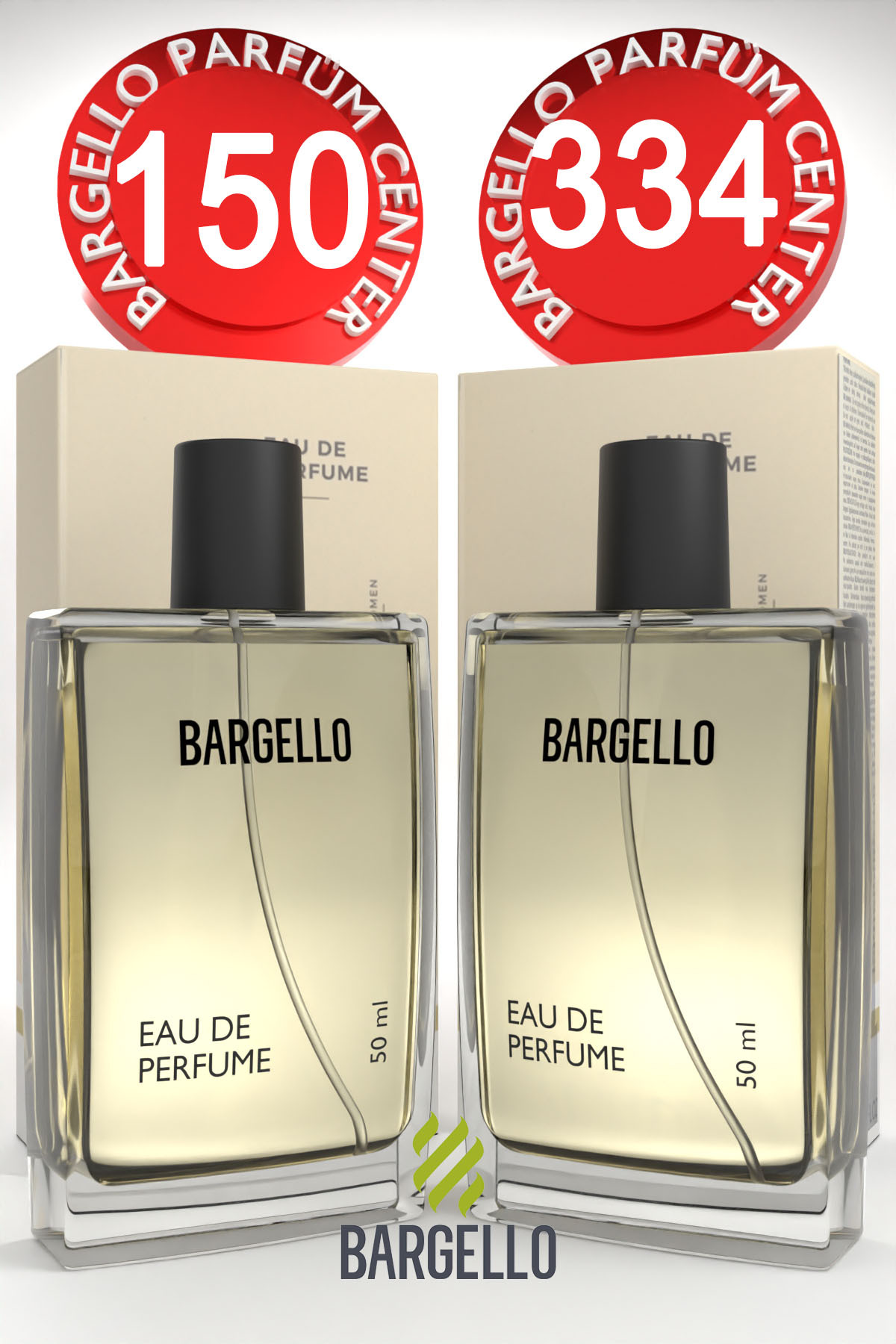 Bargello 150 Kadın Parfüm Woody 50 ML EDP + 334 Kadın Parfüm Floral 50 ML EDP — 10122025bargello0000001brg002322