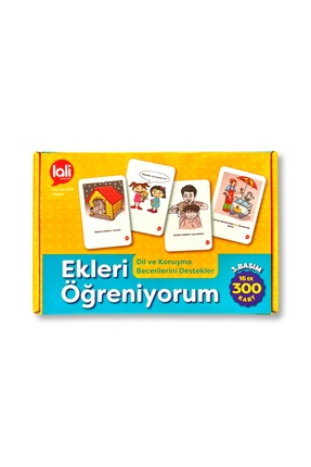 Lali Yayınları Ekleri Öğreniyorum Dil Konuşma Becerilerini Destekleyici Kartl...
