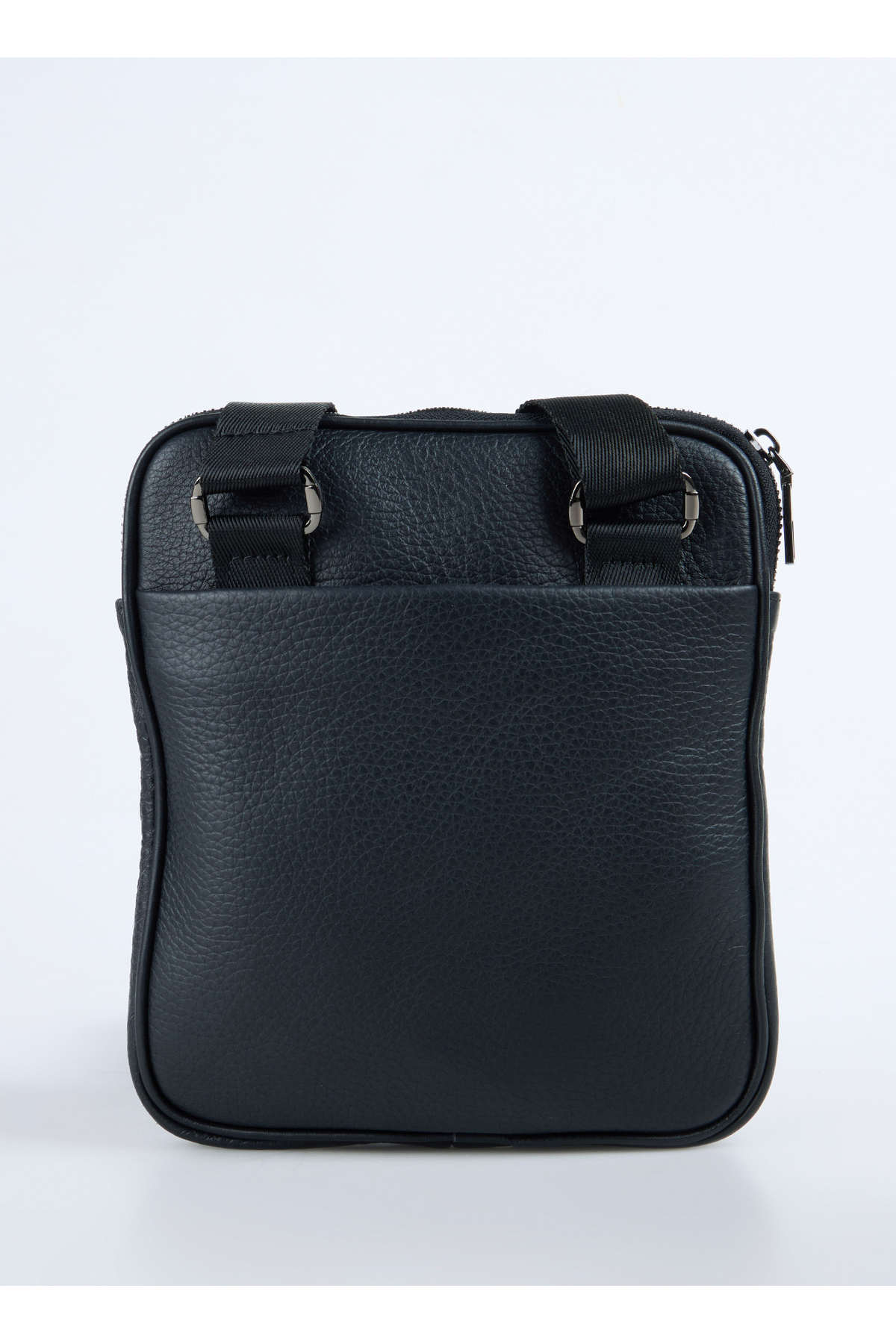 Fabrika  FRKÇT 003 DERİ POSTA ÇANTA SİYAH FL Siyah Erkek Deri Postacı Çantası - Görsel 3