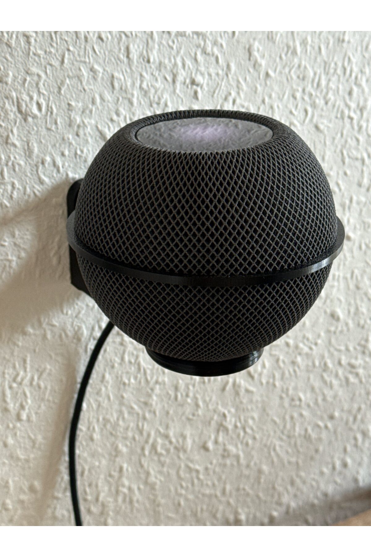 Zaru Concept Siyah Homepod Mini Akıllı Hoparlör Uyumlu Duvar