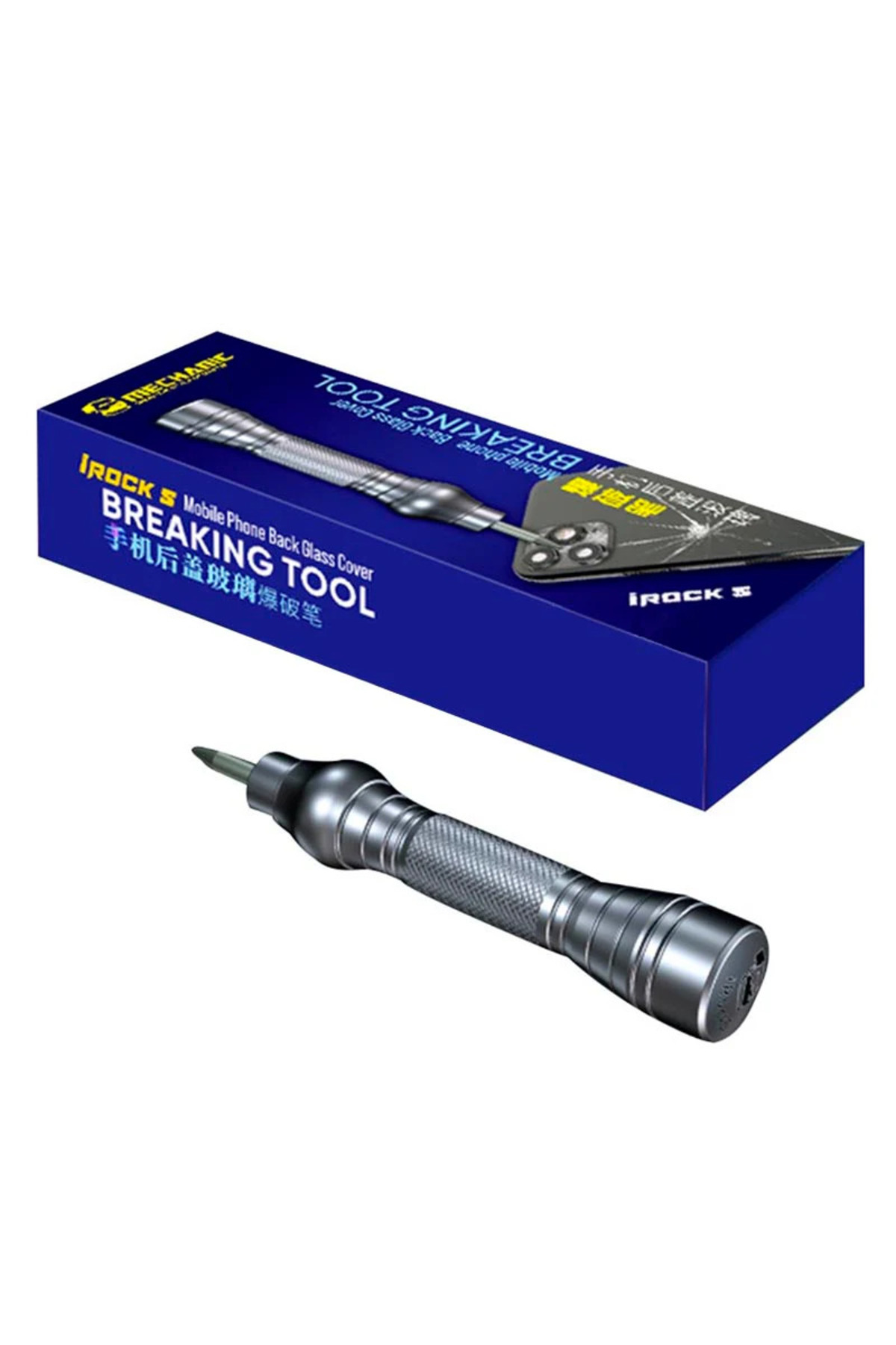Mechanic iRock 5 Cep Telefonu Arka Cam Kırma Kalemi - görsel 2