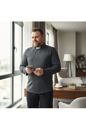 Çok Şık Üniforma ÇİZGİLİ CHEF CEKETİ GİZLİ ÇITÇITLI