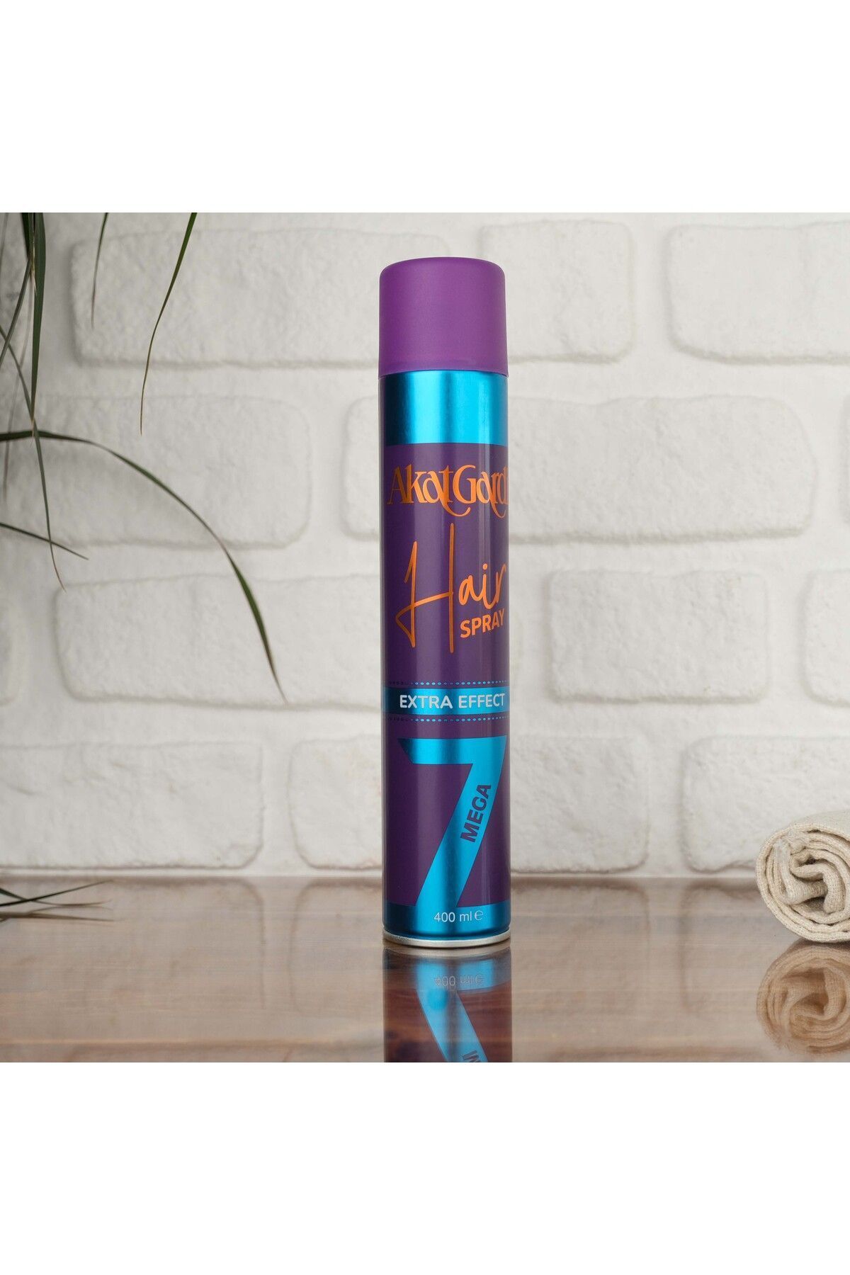 MEGA 7 Extra Effect Saç Spreyi Unisex 400 ml — Mor — تصویر 2 از 3