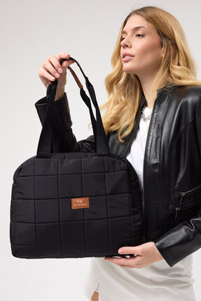 Heybe shop Premium Kapitone Şişme Omuz Çantası