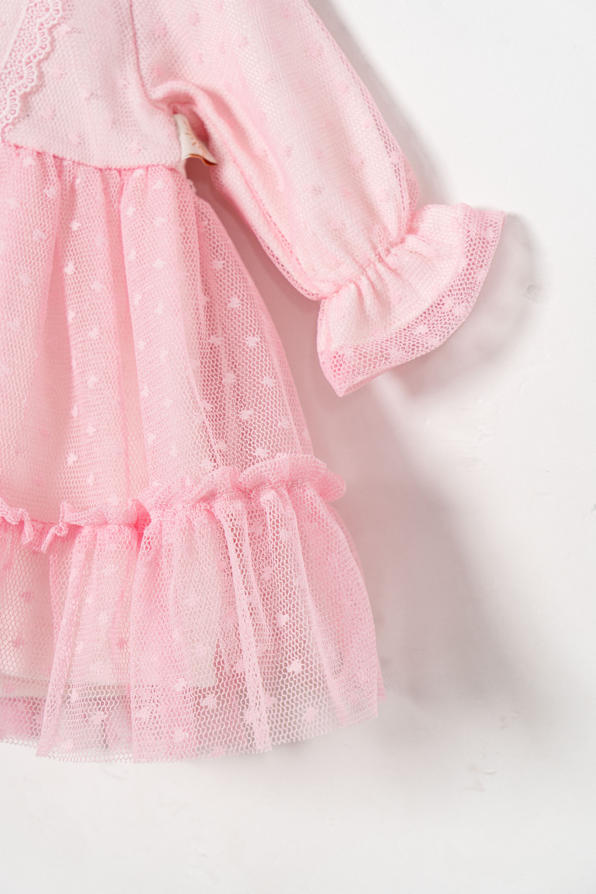 Miniday Baby Kız Bebek Mevlütlük Elbise Bandanalı Dantelli Yeni doğan Hastane çıkışı Gelinlik Abiye Mevlitlik 416 fotoğrafı 4 (önizleme)