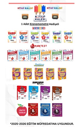 Fenomen Yayıncılık 8. SINIF TÜM DERSLER KAPSAMLI VE ÇEŞİTLİ BRANŞ DENEME SETİ