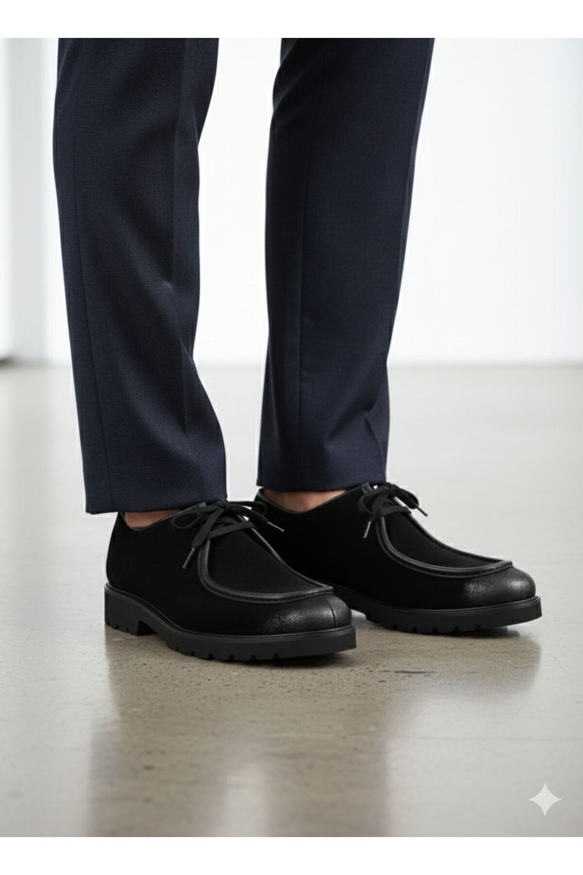 UZR  Erkek Sisle Model Hakiki Deri Ayakkabı