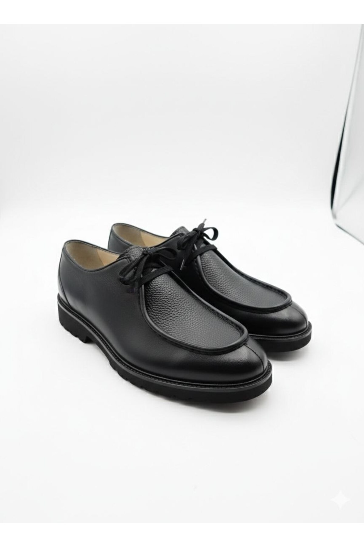UZR  Erkek Sisle Model Hakiki Deri Ayakkabı - Görsel 5