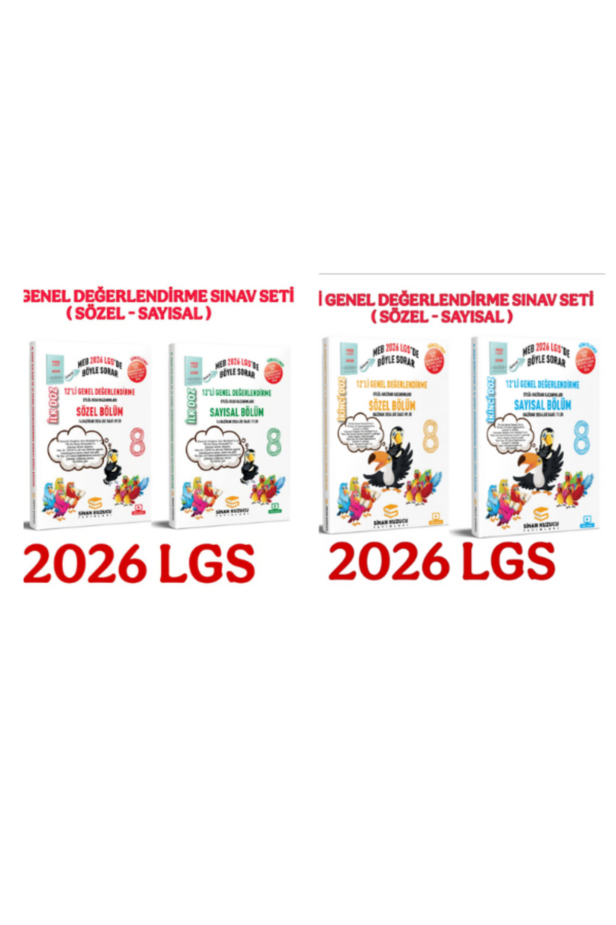 SİNAN KUZUCU YAYINLARI 2026 sinan kuzucu ilk doz ve ikinci doz