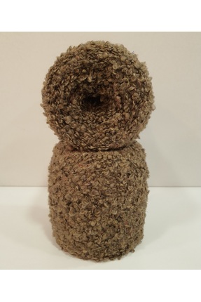 İPLİKOUTLET Yeşil-Kahve Tonlu Renkli Nopeli Kalın Buklet 530 Gram