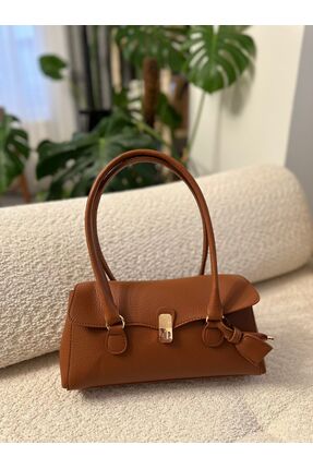 STİL SİDELYA Kilit Kapamalı El Kol ve Omuz Kadın Çantası