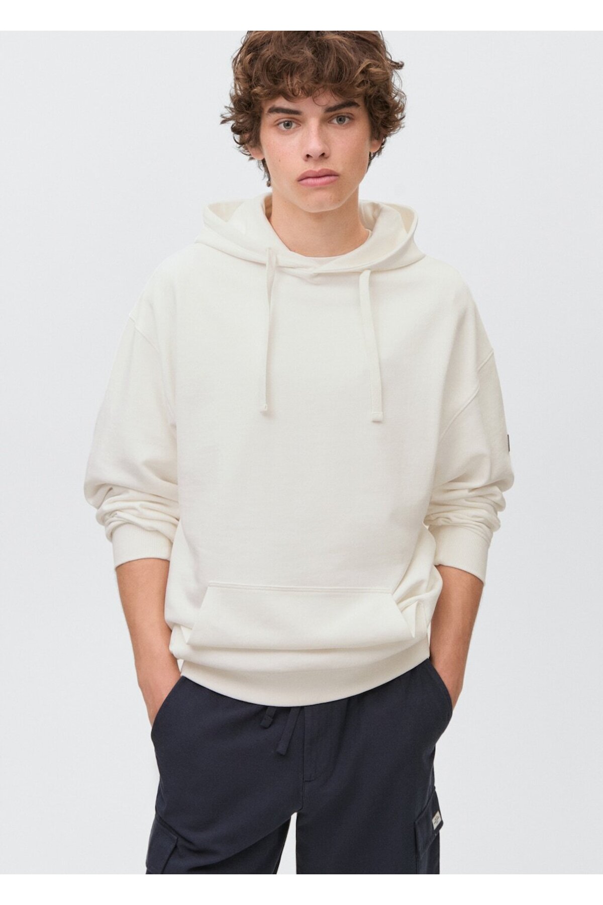 مانگو سویشرت نخی کلاه‌دار