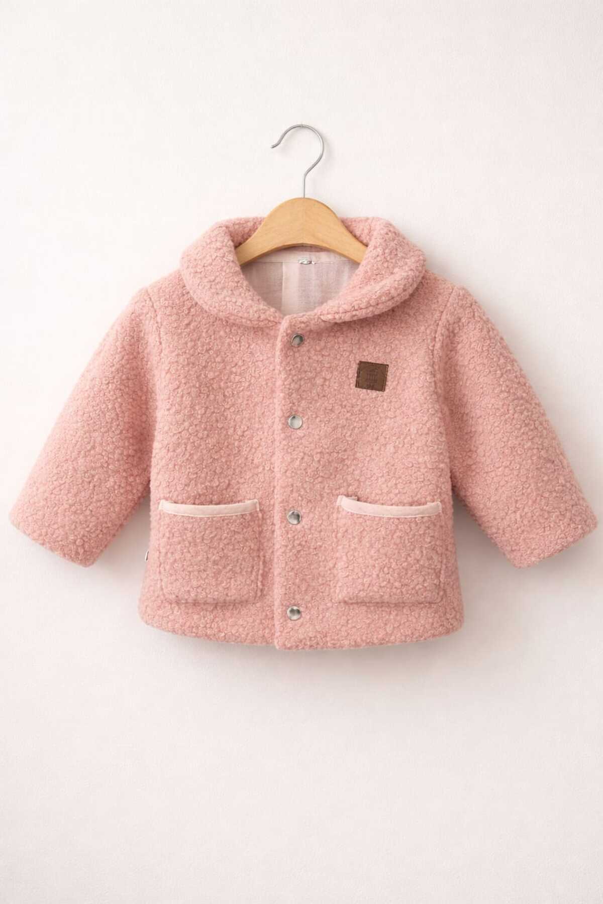 kidsense Müslin Astar Detaylı Welsoft Peluş Bebek Mont fotoğrafı 4 (önizleme)