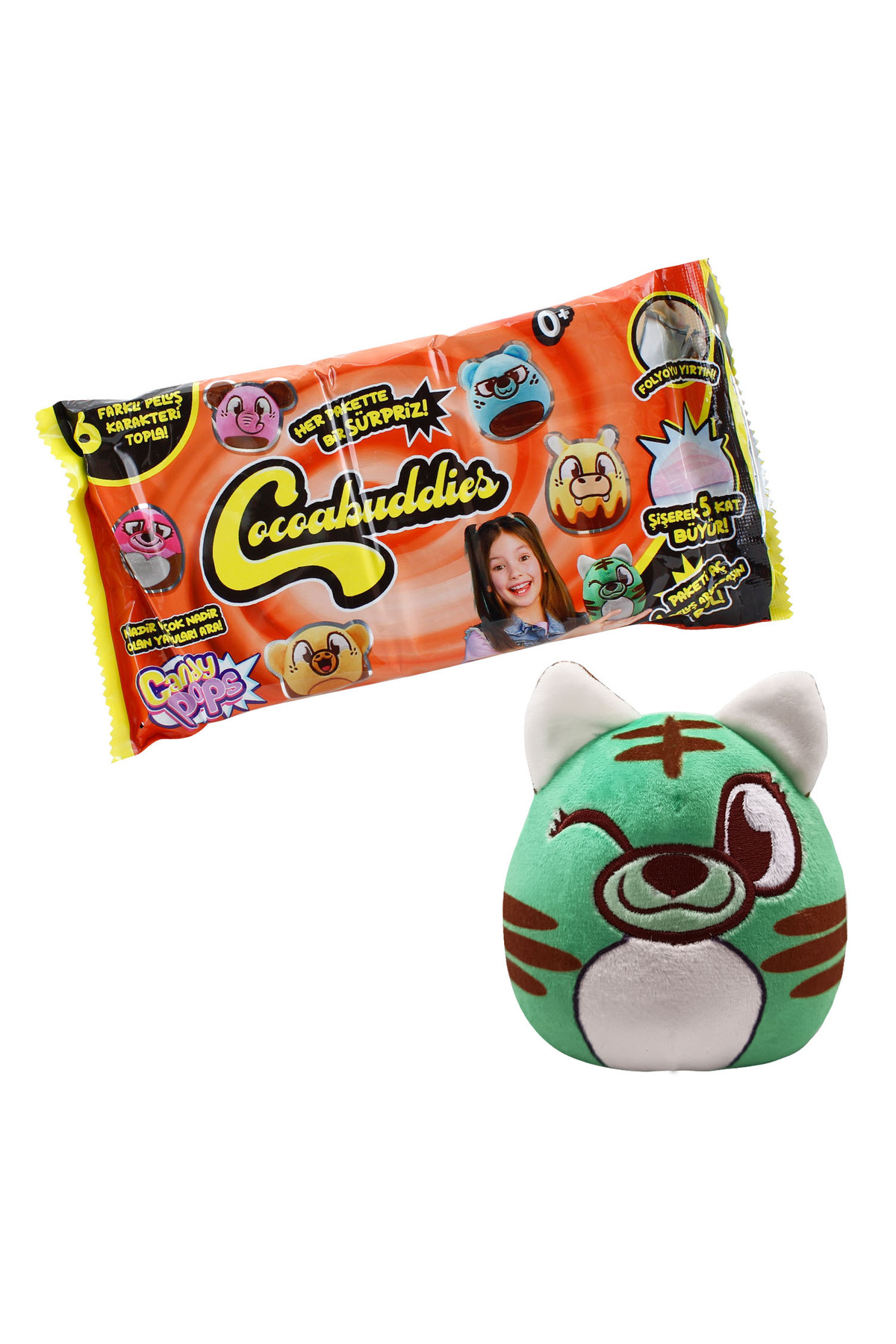 NECO TOYS Candy Pops - Cocoabuddies Kokulu Sürpriz Pelüş 2408002