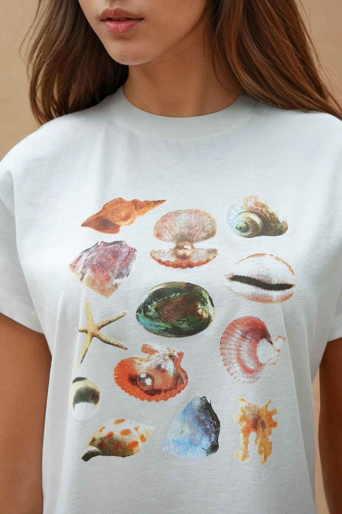 Hiccup  Baskı Detaylı Regular Fit Bisiklet Yakalı %100 Pamuklu T-shirt - Görsel 3