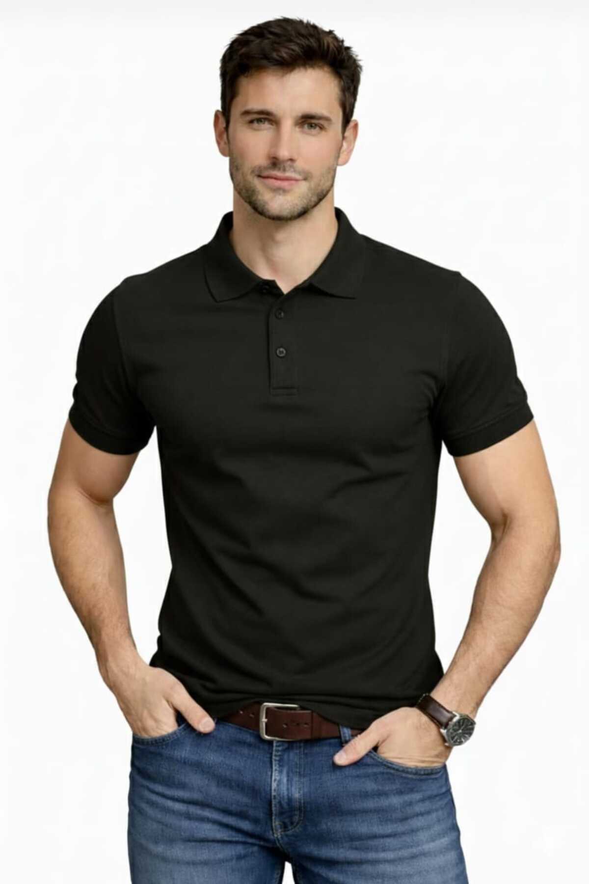 Castello Men's T-Shirt Lakos Short Sleeves