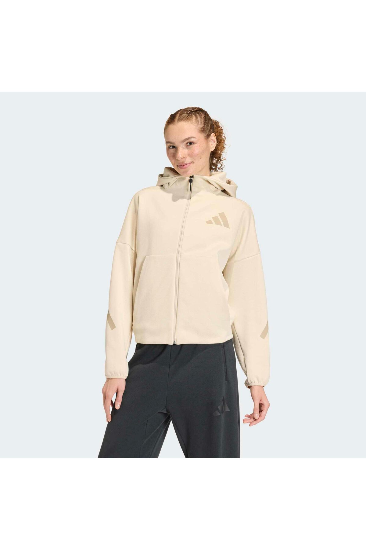 adidas Z.N.E. Kadın Krem Ceket (KE4746) - Fiyatı, Yorumları