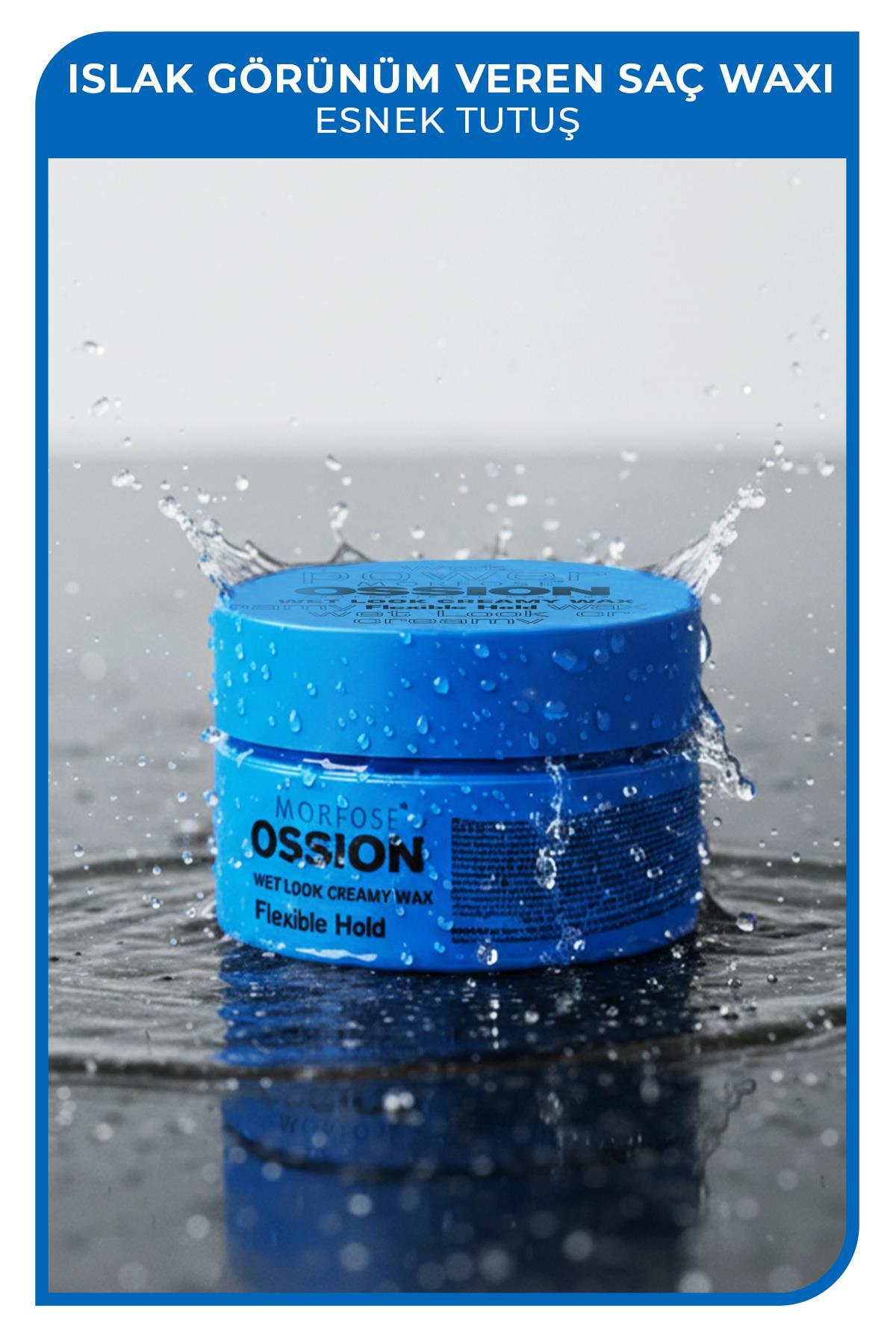 Ossion İslak Görünüm Veren Saç Waxı 100 ml — 1100017099 — تصویر 4 از 5