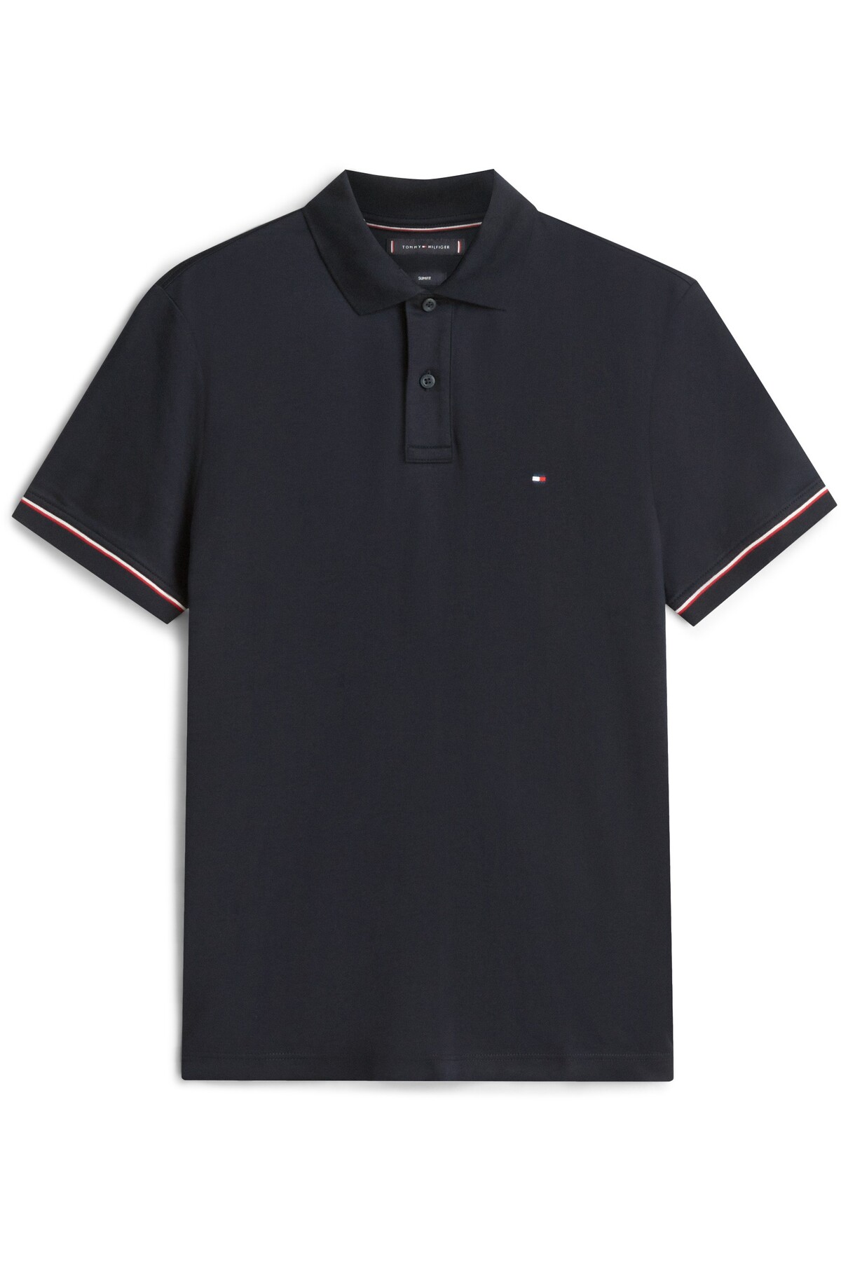 تامی هیلفیگر پولو اسلیم کاف RWB از جنس پنبه مایع