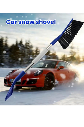 MeyZone Mavi Oto Araba Pencere Cam Buzu Kar Buz Kırıcı Kazıma Kazıyıcı Ön Cam...