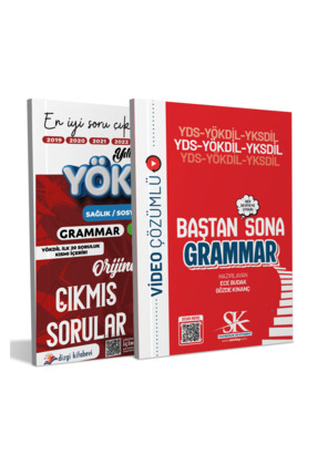 SK KİTAP BAŞTAN SONA ÇIKMIŞ GRAMMAR SET