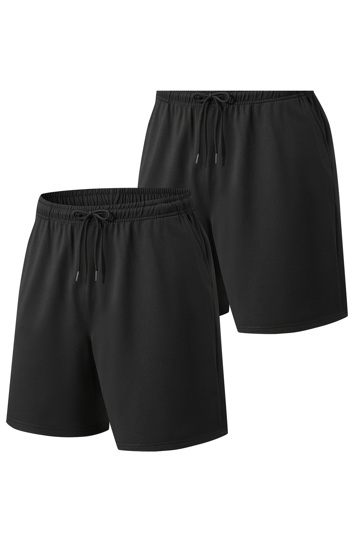 Eşofmancım Мъжки и дамски 2-компонентни леки къси шорти за лятото