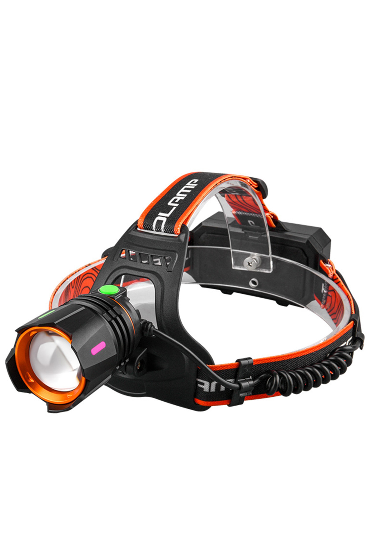 KLIGHT Su Sıçramasına Dayanıklı Şarjlı LED Outdoor Kafa Lambası KL