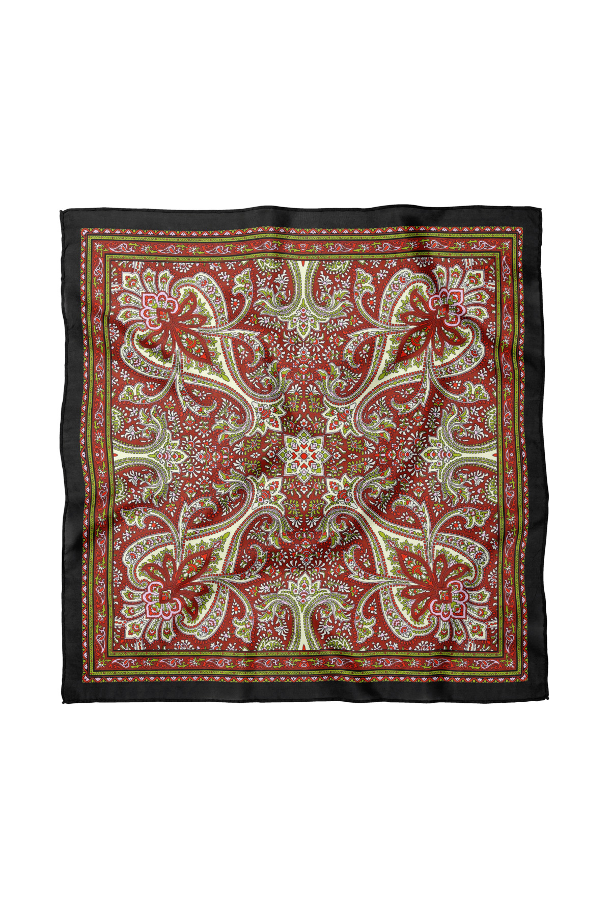 Ethnic Patterned Scarf / Bandana 70x70cm