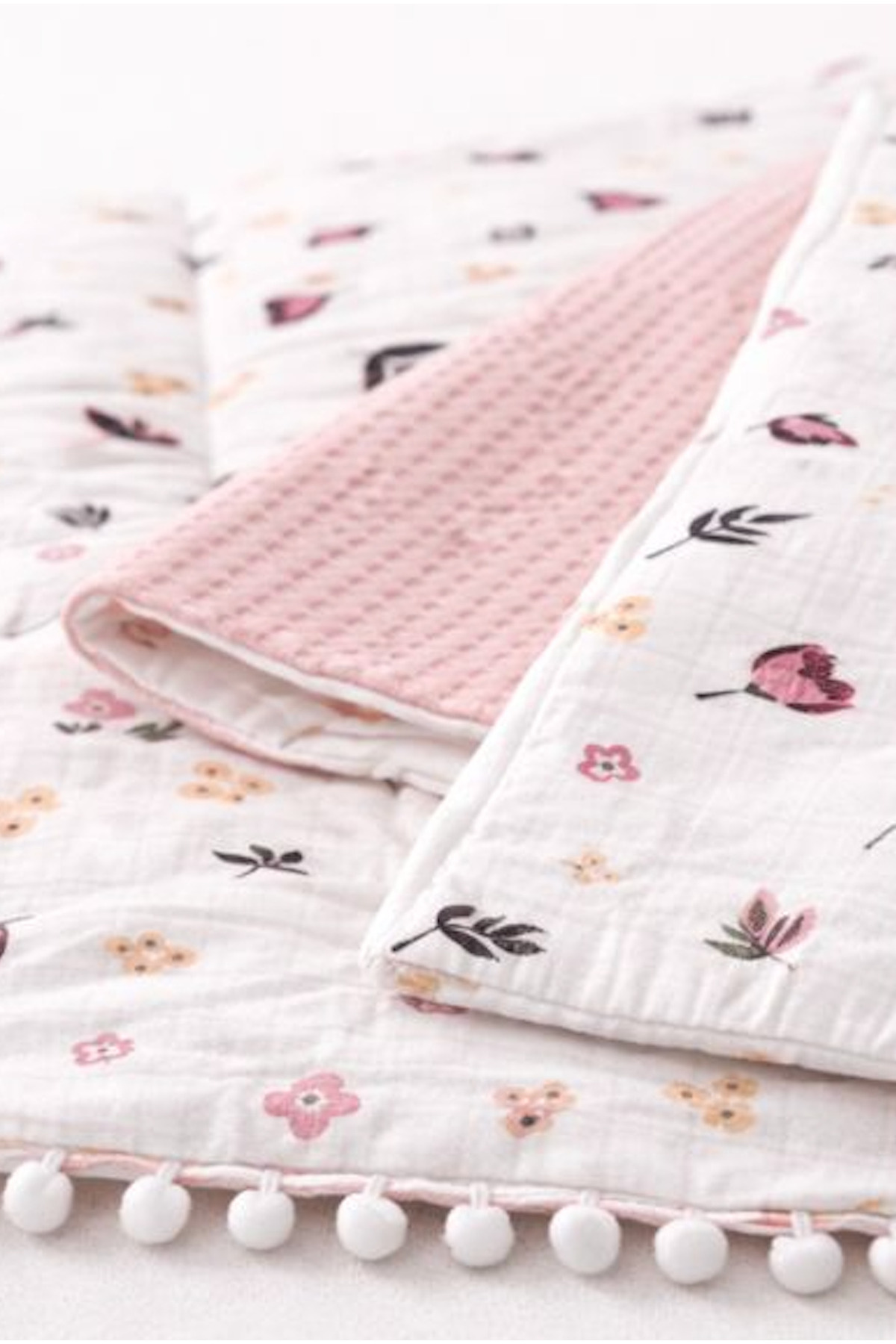 For My Baby Bebek Alt Açma Seti Müslin – Dolgulu Alt Açma Minderi, Yastık, Önlük ve Pike fotoğrafı 3 (önizleme)