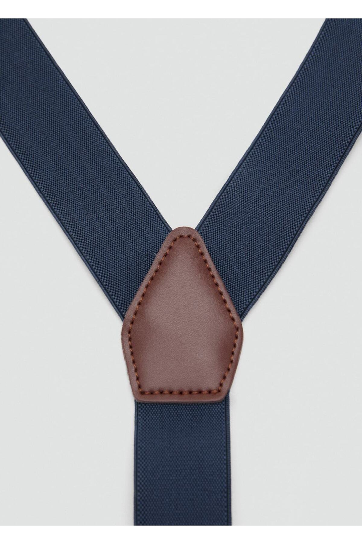 مانگو بندهای الاستیک قابل تنظیم با جزئیات چرمی