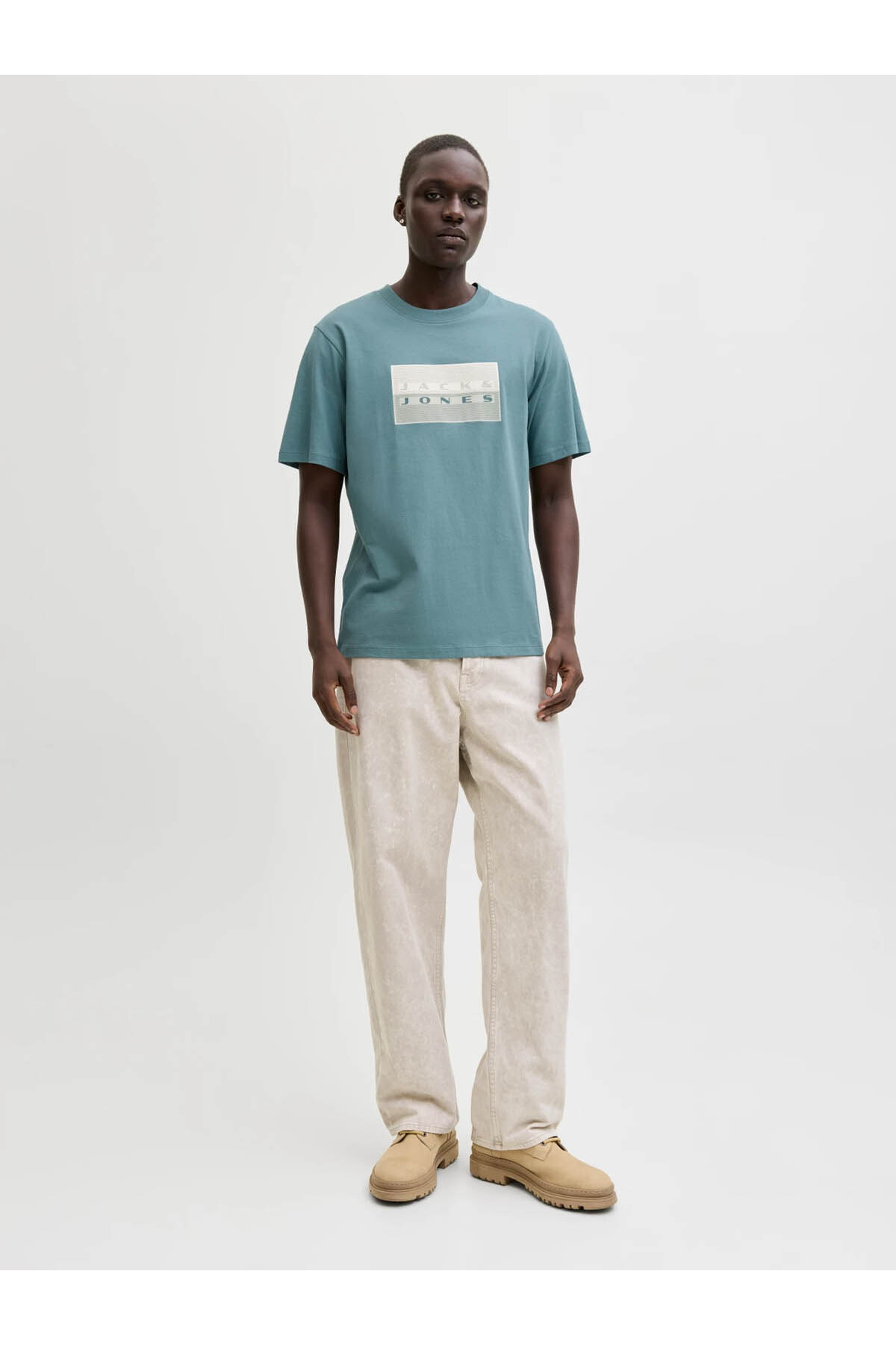 تیشرت مردانه راسته آستین استاندارد | جک اند جونز Jack & Jones 12289863 - تصویر 4
