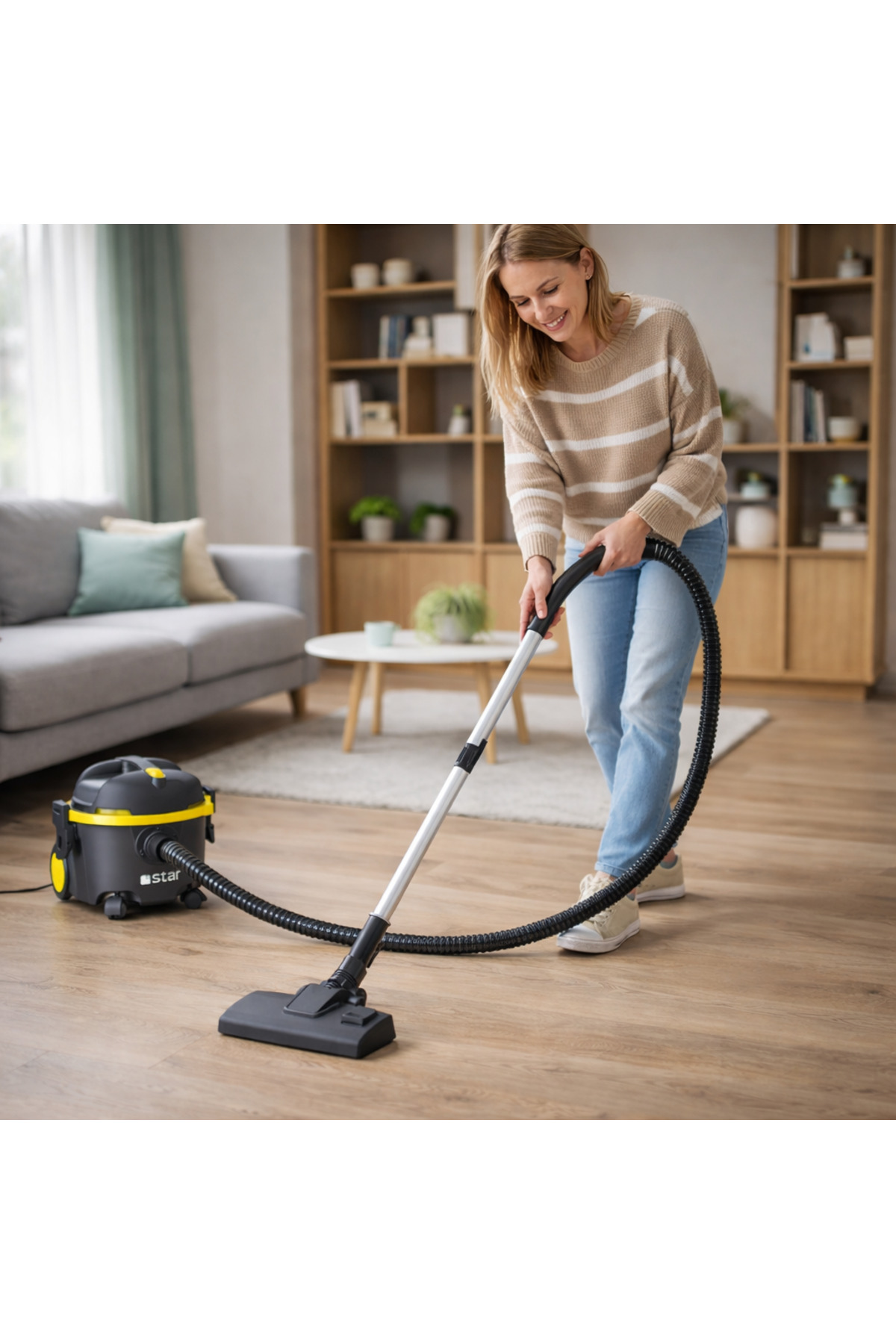 STAR Profesyonel Kuru Elektrikli Süpürge BORA Plastik