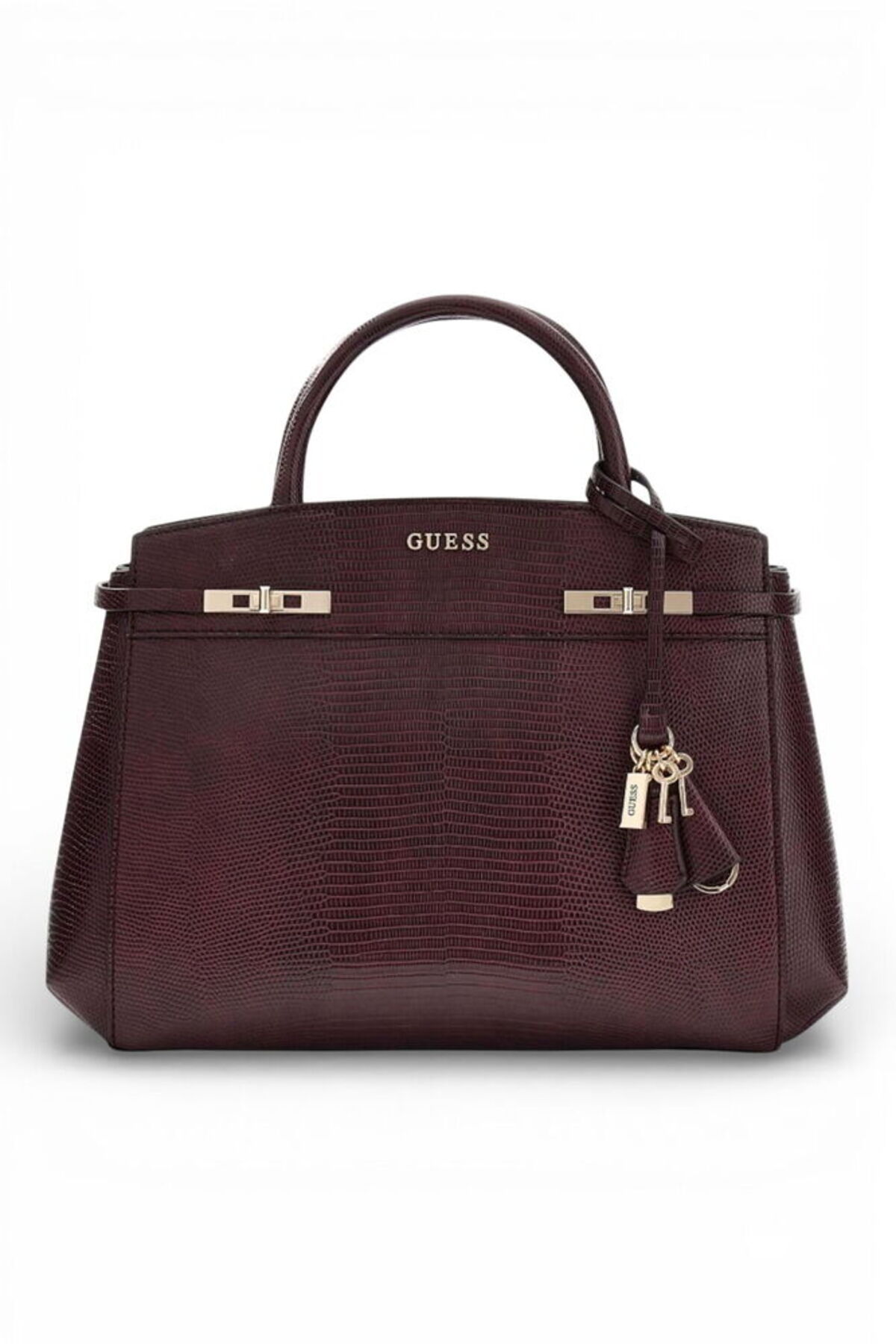 گس کیف دستی زنانه ملیندا مدل بورگوندی HWKL9933060