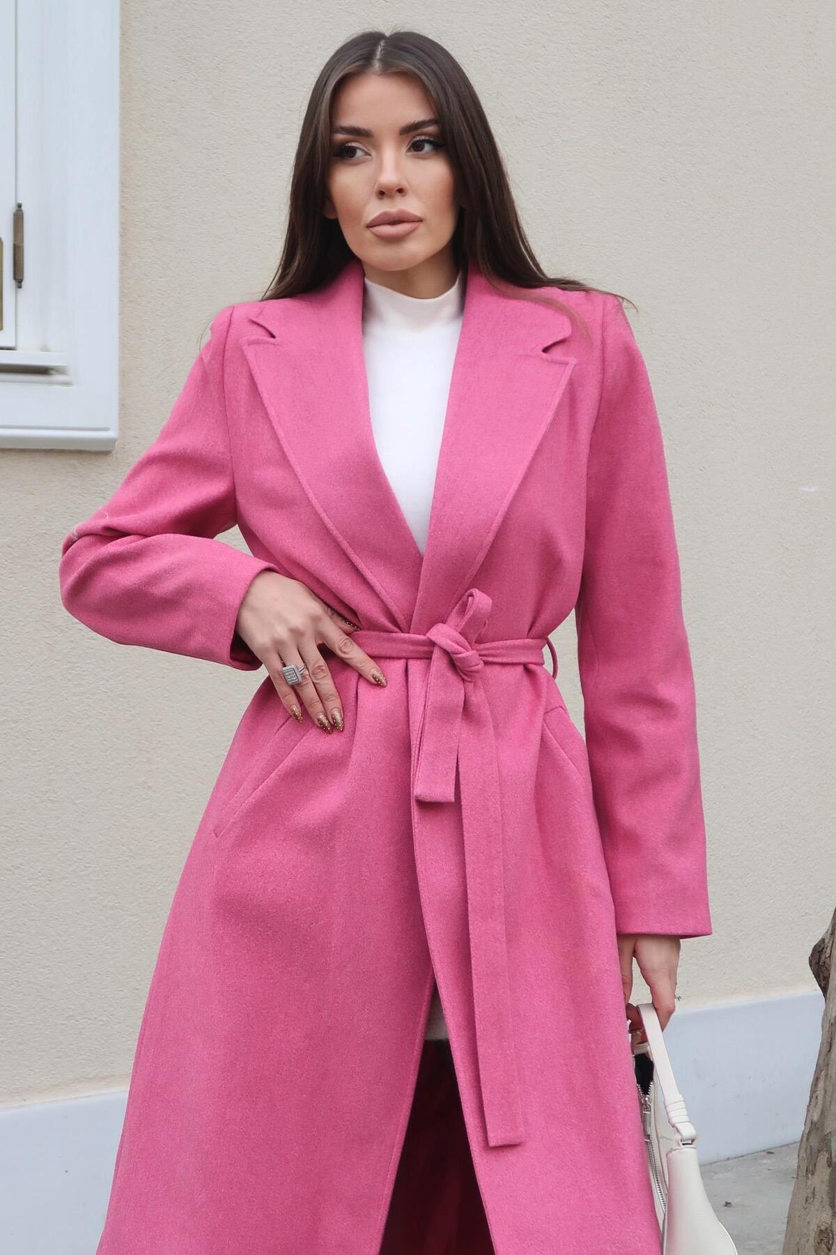 Lijuri  Klasik Kesim Kuşaklı Kaban 7125 MP - Görsel 6