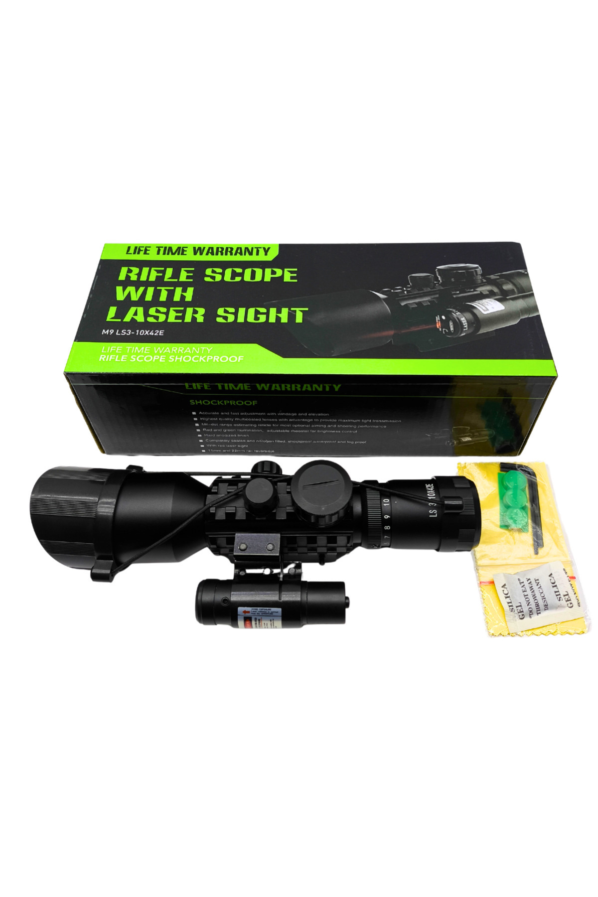 Nikula M9 LS3-10X42E Profesyonel Optik Nişangah Seti - 3-10x