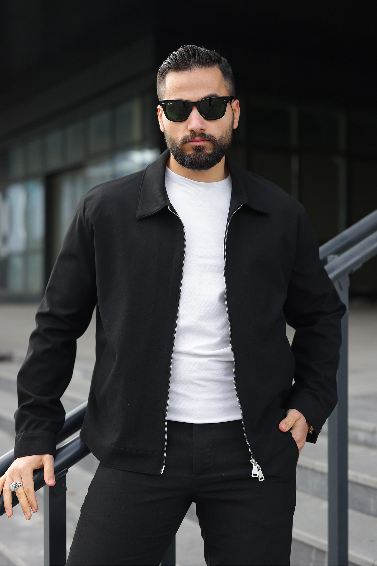 SEASON COAT  ERKEK CEKET ÇİFT BAŞLIKLI FERMUAR İNCE ASTAR REGULAR KALIP - Görsel 2