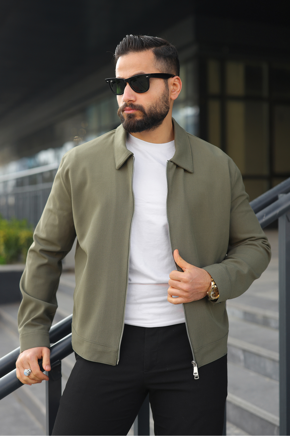 SEASON COAT  ERKEK CEKET ÇİFT BAŞLIKLI FERMUAR İNCE ASTAR REGULAR KALIP - Görsel 2