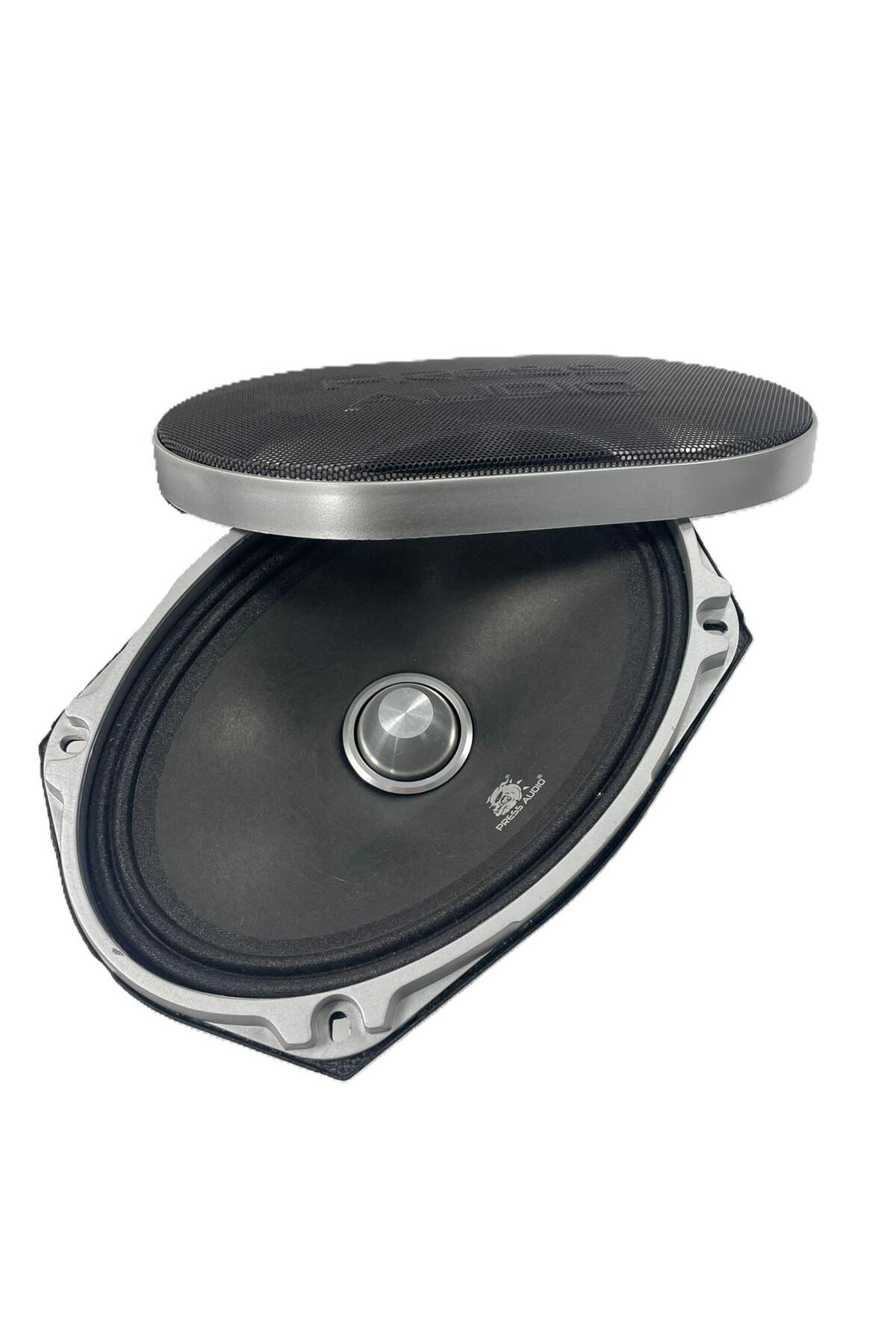 PRESS AUDİO OVAL FULLRANGE 140 RMS ALÜMİNYUM KURŞUN GÖBEK PRS-M695