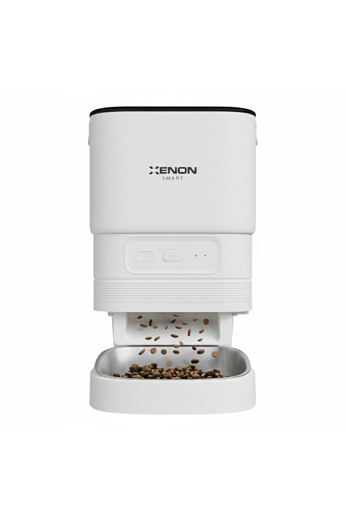 Xenon Smart Akıllı Kedi Besleme Set Wi-Fi Kedi Mama Kabı Çelik Kase, 3L Kablosuz Otomatik Su Pınarı Şarjlı fotoğrafı 3 (önizleme)